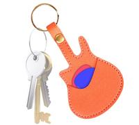 Générique Plectrum Guitar Organizer - Stand Sigh, Lightweight Storage Case | Convenient Solution Keeping Choices, Organizer Travel for Everyday Use, Orange, Se référer au descriptif, Refer to