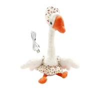 Générique Plush Animal, 34 cm, Rechargeable, Repeat Your Words, Talking Simulator - Plush Animals | Gift Idea for Birthday, Decoration, Bedroom, Sofa, Car