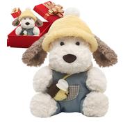 Générique Plush Animal Puppy | Plush Puppy Toy, 32 cm Soft Toy Figure for Boys Girls and Adults for the Bedroom, Sofa, Car for Birthday and Valentine's Day