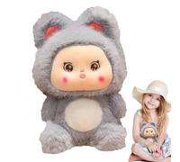 Générique Plush Animal, Rabbit, Soft Fluffy Figure - 9.84 Inches Indoor Portable Decorations, Animal Figure for Bedroom, Study