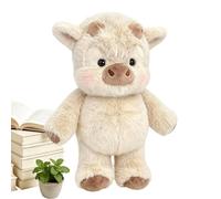 Générique Plush Animal | Realistic Sleeping Mate Decoration 60 cm, Cow Plush Decoration - for Boys Girls Teens Friends Friends Couples Sofa Bed Birthday Rack