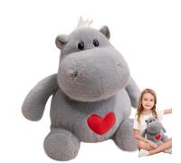 Générique Plush Animals, Plush Animals | Decorative Touet Hippo Ant Hugging | Cute Power Animal Plush Toy for Girlfriend Mom Birthdays