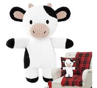 Générique Plush Animals | Soft Cuddly Cuddly Toy to Go, Crochet Plush Toy - for Friends, Colleagues, Birthday, Party, Home, Travel, New Year, Bedroom