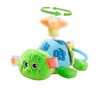 Générique Plush Animals, Soft Toy with Rotating Pull Rope, Creative Turtle Dinosaur Animal, Cute Plush Animal Toy with Pull Rope for