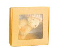 Générique Plush Bear | Handmade Small Plush Toy in Box | Soft Play Companion with Inspirational Card Handmade Home Decoration for Women