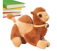 Générique Plush Camell Key Ring - Skin-Friendly Cute Animal Keychain Toy, Compact and Portable Cammel Animal Kingdom Collection Small Stuffed Camell Hanging Ornaments for DIY Keys Purse Backpack