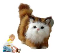 Générique Plush Cat Toy, Cute Plush Animal, Mini Animals for Cat as Photo Props, Simulation For, Birthday Party ,