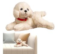 Générique Plush Dog - 48 cm Soothing Soft Toy for Cuddles, Party for Puppy, Plush Puppy, for Home College Dormitory Car Interior Apartment Living Room Bedroom Bedroom for Room