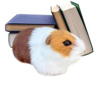Générique Plush Hamster - Artificial Hair & ABS 12 x 6 x 7 cm | Hamster Pillow Plush Animal | Hamsters Animal Tips for Room Decoration and Toys