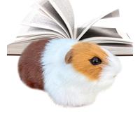 Générique Plush Hamster | Realistic and Cuddly Cartoon - Cute Hamster Stuffed Animal - for Birthday Christmas Bedroom Nursery Sofa Shelf Bedtime Home Office