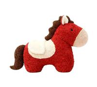Générique Plush Horse, Figurines Et Douces - Crushed Plush Horses | for Adults Collectors Room Birthday Year Imaginative Toy Ages