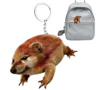 Générique Plush Keychain - Cute Dog Sensory Toy with Sound - Plush Keychain Pendant for Backpack - for Rearview Mirror, Phone, Bag, Wallet, Travel, Party, Women