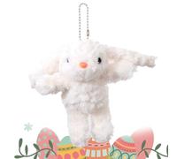 Générique Plush Keychain, Rabbit Plush Pendant | Long Eared Rabbit Keychain - Small and Portable Pendant for Mobile Phones, Backpacks, Bags, V Keys