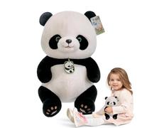 Générique Plush Panda Plush Toy, Panda Plush Toy - Cute Panda Plush Pillow - Soft Animal Hug, Beautiful Cushion for Bedroom Sofa Decor