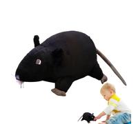 Générique Plush Rats, Plush Toy - Soft and Realistic Plush Toy, Prank Fake Party Supplies Small for Cats for April Fool's