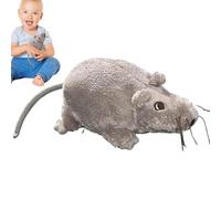 Générique Plush Toy - 20cm Soft Plush Animal Figurine, Realistic Mouse Collectible | Cute Small Pet Toy Decor Accessory