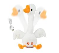 Générique Plush Toy - 34 cm Rechargeable, Repeat Your Words, Talking Simulating, Plush Animals - Gift Idea for Birthday, Decoration, Bedroom, Sofa, Car