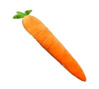 Générique Plush Toy for Small Dogs, Interactive Carrot Shape for Teething - Squeaky for Small Dogs - for Pulling, Training, Recovery, Daycare, Home, Crate, Kennel
