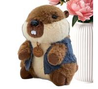 Générique Plush Toys - Realistic Soft Plush Toys with Clothes Home Decor Cartoon | Plush Animals Decorations | for Boys Girls Cars Tables Home School Office Cafe Bookstore Sofa