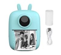 Générique Pocket Printer, 1000 mAh Thermal Label Printer, Wireless Sticker Maker Inkless, Portable Thermal Smartphone, Journals and Notes 8.5 x 5.4 cm/3.35 x 2.13 inches