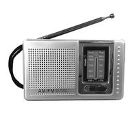 Générique Pocket Radio Portable FM Radio Battery Operated with Speaker Excellent Reception Speaker Headphone Jack Long Life Battery Operated