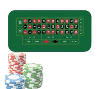 Générique Poker Table Cover, Poker Table Cover | Large Game Table Mat 120 x 60 cm, Card Covers, Top Mat for Party, Fundraising, Party