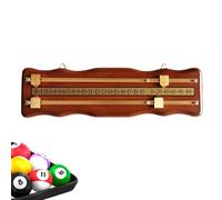 Générique Pool Score Board, Shuffleboard Score | Dashboard Score Keeper, Easy Read Keeper Score, Clear Pool Marker for Clubs and Supplies