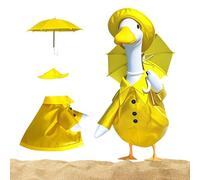 Générique Porch Duck Outfits, Cute Yard Duck Costumes, Festive-Style Cosplay Dress Up, Weather-Resistant Fabric, for Outdoor Art Decoration, Holiday Celebrations, Photo Prop Events, Yellow