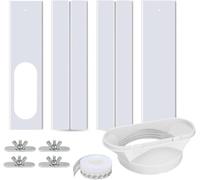 Générique Portable Air Conditioning Window Kit, Air Conditioning Window Adapter, Sealed Plate, Adjustable Window for Mobile Air Conditioner, Air Conditioning Window Accessory