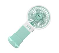 Générique Portable Electric Fan | Miniature Cute Powerful Personal | Portable Ventilation Outdoor for Camping Office Sports Hiking Beach Fishing Shopping Festivals