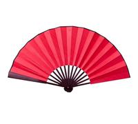 Générique Portable Folding Fans | 8/10 Inch Chinese Virgin Silk Fabric Folding Fan DIY Writing and Painting Fan for Tea Room, Restaurant, Coffee Bar Decor