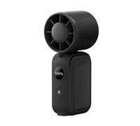 Générique Portable Rechargeable Personal Fan - Handheld Handheld Device 360 Degree Rotating - Silent Clip Fan for Bag, Clothes, Summer, Travel, Camping, Beach, Office, Hiking,