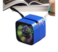 Générique Portable Speaker with LED Lighting, Wireless Speaker for Music - Powerful Sound with Deep Bass for Picnic, Camping, Beach, Travel and Living Room