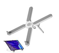 Générique Portable Tablet Stand, Adjustable Desk Dock, Foldable Adjustable Portable Stand for Drawing Office Home Travel School