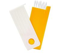 Générique Portable Toothbrush Holder | Travel Tooth Storage Box - Lightweight Floss Dispenser, Sliding Lid Solution for Picnic, Dorm, Hotel, Home, Camping