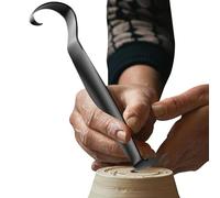 Générique Pottery Cutting Tools - Stainless Steel Double End Mud Trimmer | Carving And Finishing Tool For Ceramics, Modeling And Turning, Craft Supply