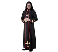 Generique - Priester-Kostüm Halloween für Erwachsene