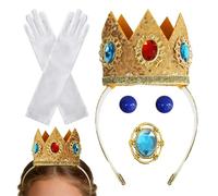 Générique Princess Costume Accessories | Adjustable Party Accessories, Princess Headband for Women - For Costume, Carnival, Cosplay, Role Play, Holiday, Show and