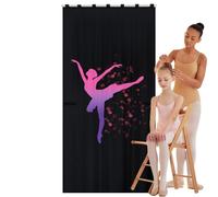 Générique Privacy Curtains for Dancers - Repeat Screens for Dancers - 150x80cm Portable Curtains for Behind the Scenes Change Training Competition Outdoor Camping