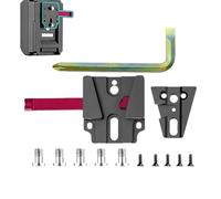 Générique Professional Power Supply Stand - 7.8 X 4.3 X 1 Centimeters, Metal Mounting Station, Power Supply System | Studio Filmmaking Content Creation N