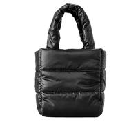 Générique Puffer Tote Bag,Puffer Tote - Small Puffer Handbag | Chic Pillow Shopping Bag, Lightweight Down Handbag, Soft Padded Down Tote for Women, Black, Se référer à la description
