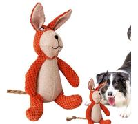 Générique Puppy Teething - Durable Plush Donkey Design Chew Resistant Plush Dog Puppy Teething for Dogs Bright Colors Soothing Relief with Texture
