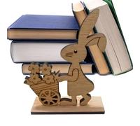 Générique Rabbit Decoration - Easter Wood Home Decoration | Decorative Rabbit Ornaments for Parties, for Shelving Office, Entrance, Bedroom, Living Room, Cabinets, Window Sill Hallway, Garden