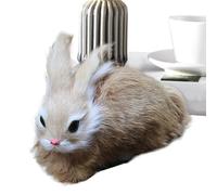 Générique Rabbit Plush Toy - Cute Plush Toy for Kids, Decorative Model, Collectable for Sofa, Bed, Shelf, Living Room, Bedroom, Nursery
