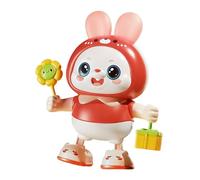 Générique Rabbit Robot Pet Electric Dancing with 48 Songs | Interactive Pet For Head Lift Exercise Girls Boys Bedroom Nursery School