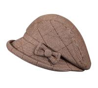 Générique Rabbit with Moving Ears Dome for Women Small Bowler Hat Autumn Winter Ski Ski, khaki, M