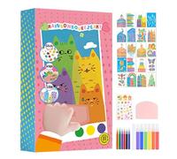Générique Rainbow Speegee Paper, Scratch Paper Art Set for Them - Colorful Educational Rainbow Art | Craft Kits, Drawing for Toddler for Easter, Birthday, Christmas, Valentine's Day, Halloween