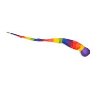 Générique Rainbow Tail Sensory Ball Toss and Catch Game with Colorful Tail | Outdoor Toss Interactive Sensory Toys for Girls Boys