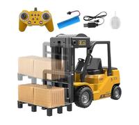 Générique RC Toy Vehicle, with Lighting, Remote Control Construction Toy | for Preschool Ages 3 to 7 Years, Ideal for the Yard, Balcony, Living Room, Garden, Beach and