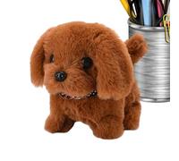 Générique Realistic Robot Dog, Interactive Plush Toy Figurines, Electronic Dog, Robotic Plush Puppy Toy - for Boys Girls Home, Travel, Bedroom, Indoor